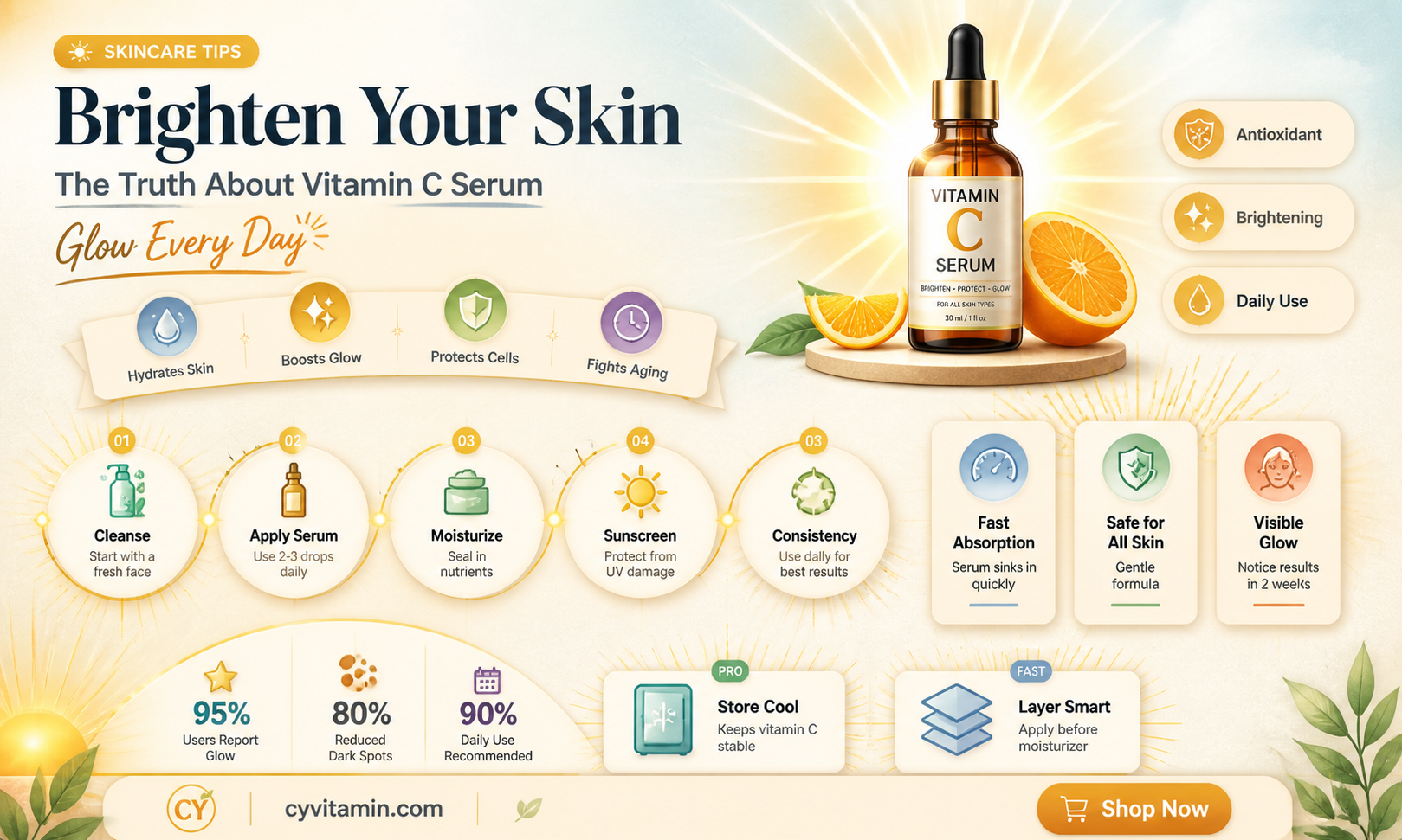 can i dump vitamin c serum