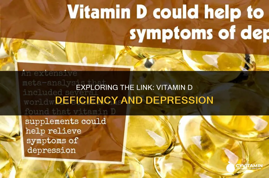 can a lack of vitamin d make you depressed