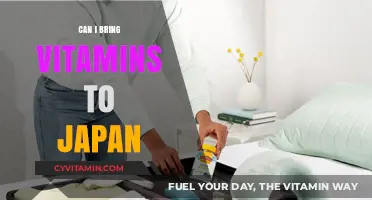 Traveling to Japan: What Vitamins Can You Bring?