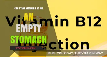 Boosting Energy: The Benefits of Vitamin B12 on an Empty Stomach