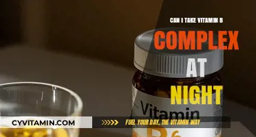 Unwinding with Vitamin B Complex: A Nighttime Supplement Guide