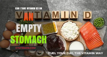 Boosting Health: The Do's and Don'ts of Taking Vitamin D3 on an Empty Stomach