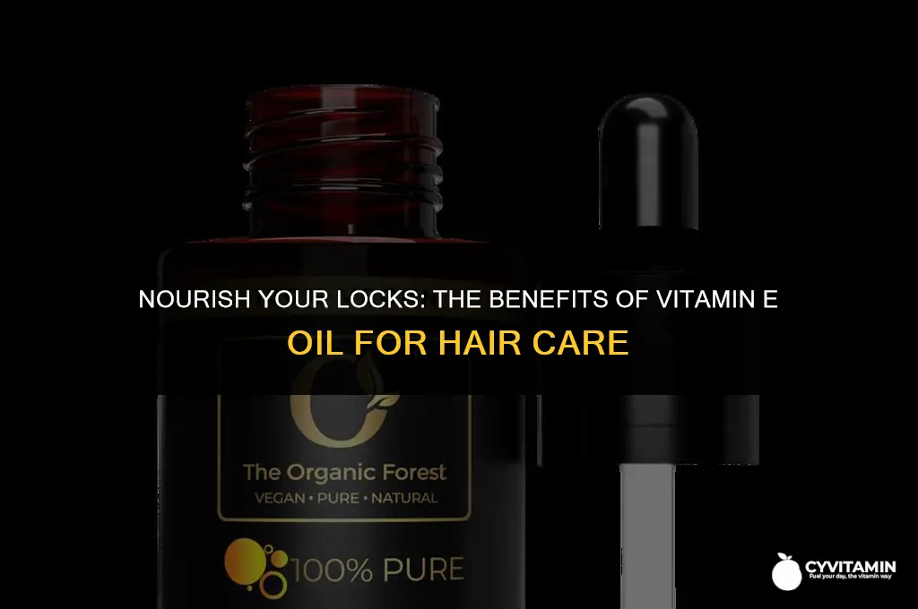 can i use vitamin e oil on my hair
