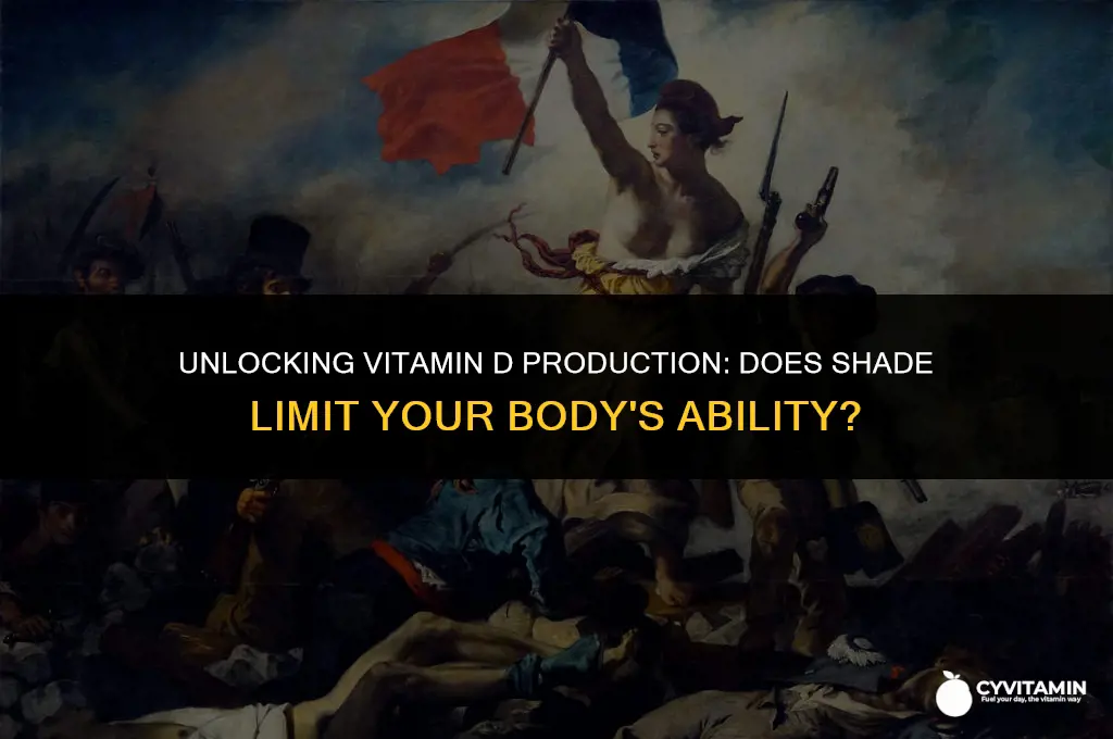can my body build vitamin d in shade