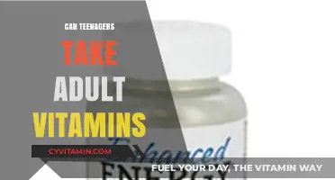 Teenagers and Adult Vitamins: A Guide to Safe Supplementation