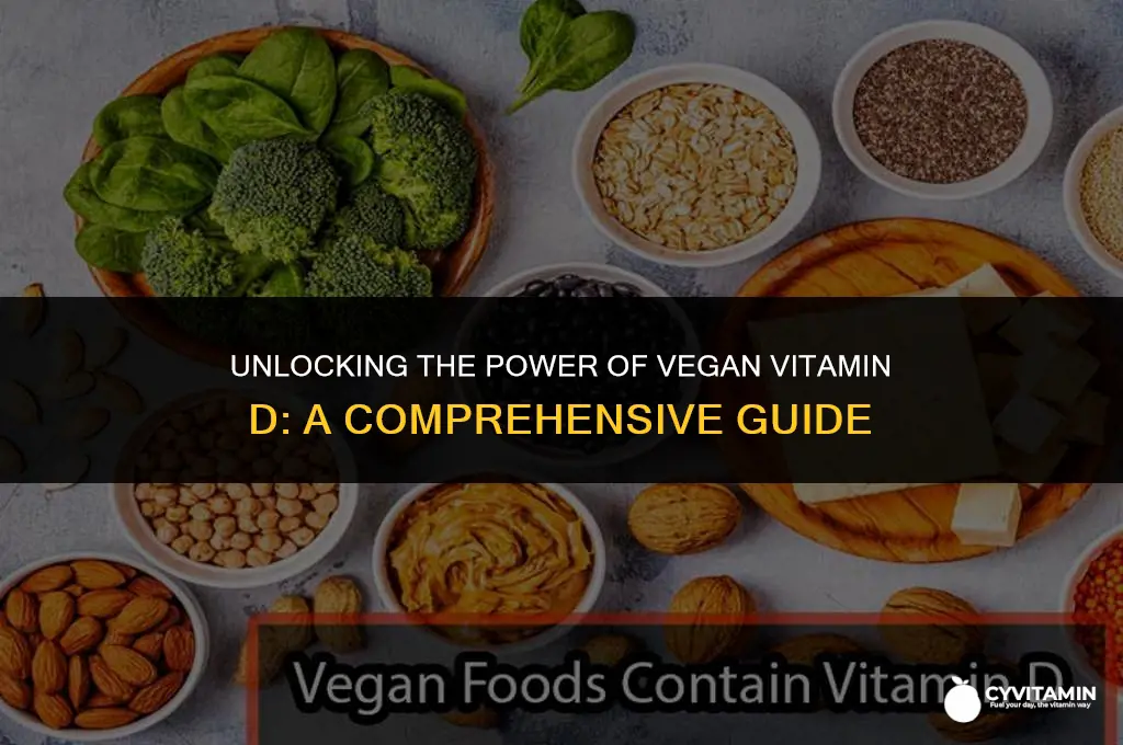 can the body absorb vitamin d in vegan form
