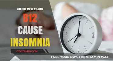 Sleepless Nights: The Surprising Link Between Vitamin B12 and Insomnia