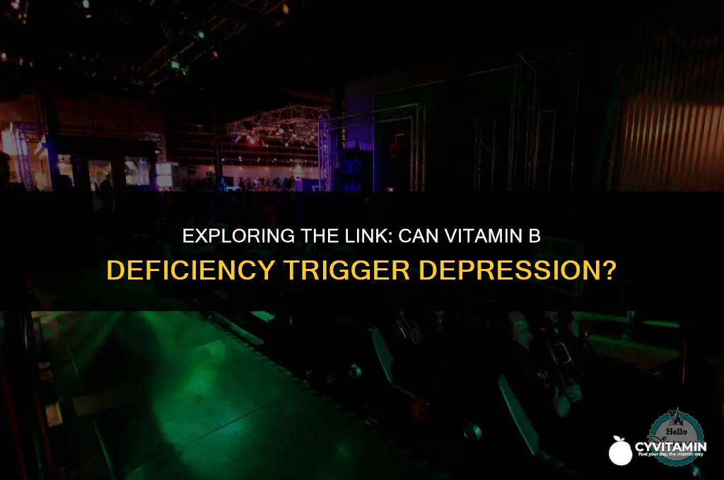 can vitamin b deficiency cause depression