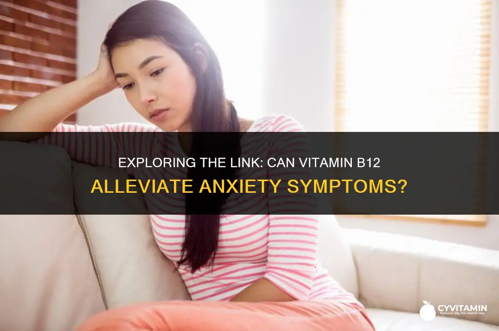 can vitamin b12 help anxiety