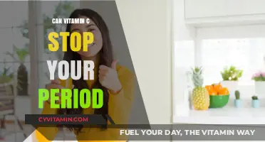 Exploring the Myth: Can Vitamin C Really Halt Your Menstruation?