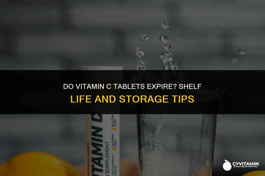 can vitamin c tablets go bad