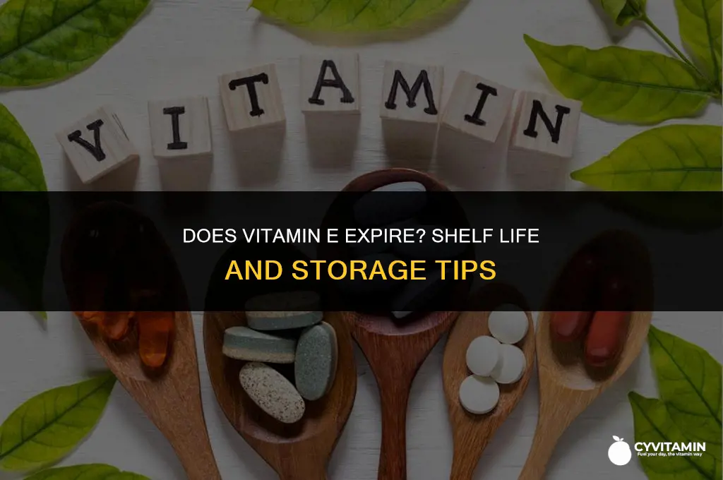 can vitamin e go bad