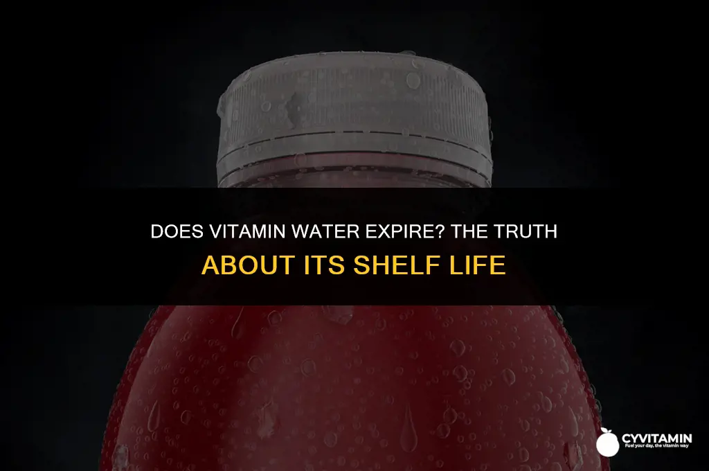 can vitamin water go bad
