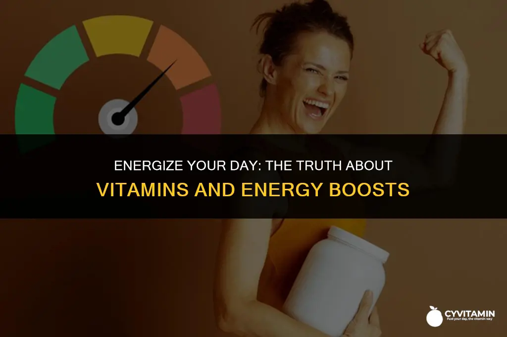 can vitamins give you energy
