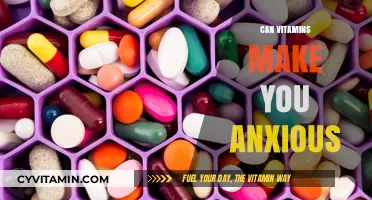Exploring the Link: Can Vitamins Trigger Anxiety Symptoms?