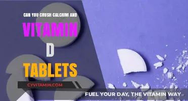 Crushing Calcium and Vitamin D Tablets: What You Need to Know