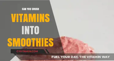 Blend Your Way to Better Health: Crushing Vitamins into Smoothies