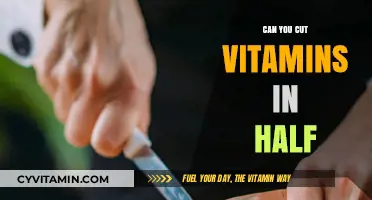 Dividing Doses: The Do's and Don'ts of Cutting Vitamins in Half