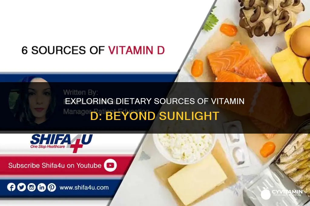 can you get vitamin d from food