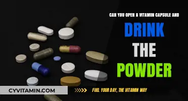 Exploring the Pros and Cons of Opening Vitamin Capsules for Powder Consumption