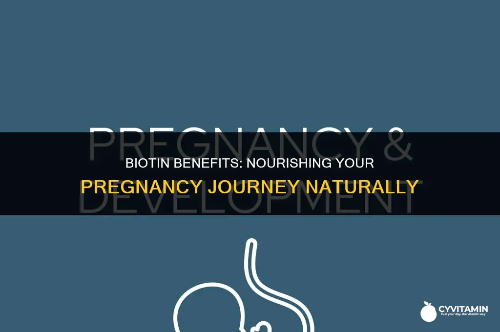 can you take biotin vitamins while pregnant