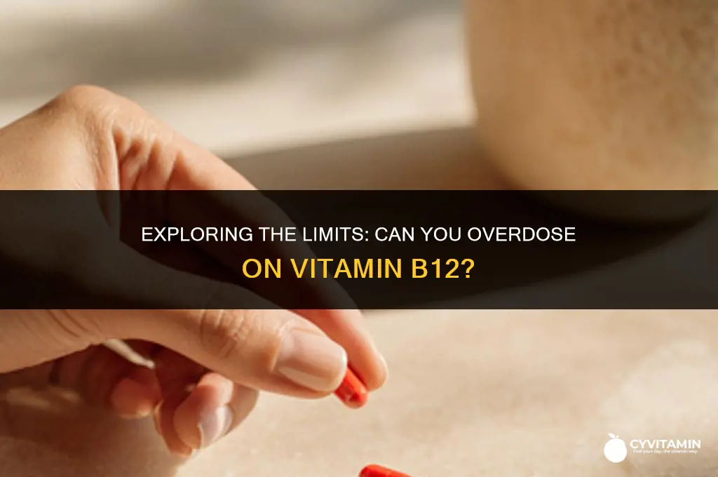can you take too much vitamin b 12