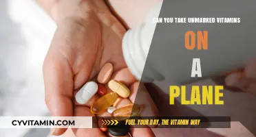Sky-High Supplement Safety: Unmarked Vitamins on Airplanes