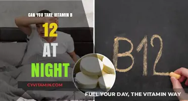 Boosting Energy or Disrupting Sleep? The Truth About Taking Vitamin B12 at Night