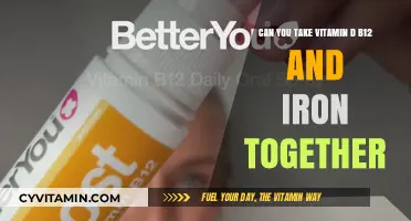 Boosting Health: The Synergy of Vitamin D, B12, and Iron Supplements