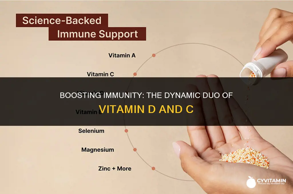 can you take vitamin d with vitamin c