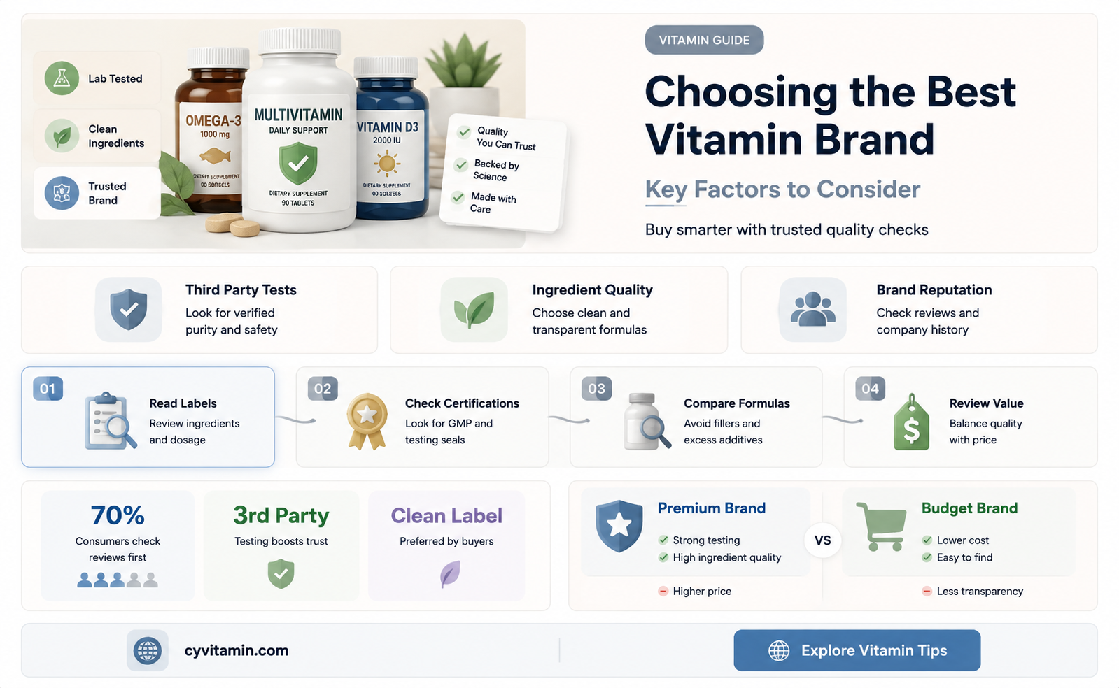 how can you tell what brand vitamins are best