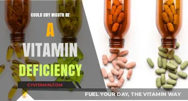 Could Dry Mouth Be a Sign of Vitamin Deficiency?