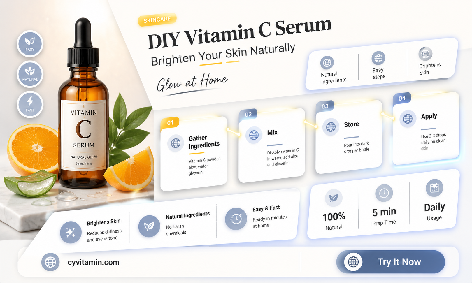 how do you make vitamin c serum at home