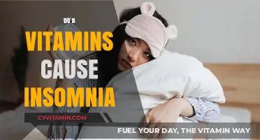 Unraveling the Myth: Do B Vitamins Really Cause Insomnia?