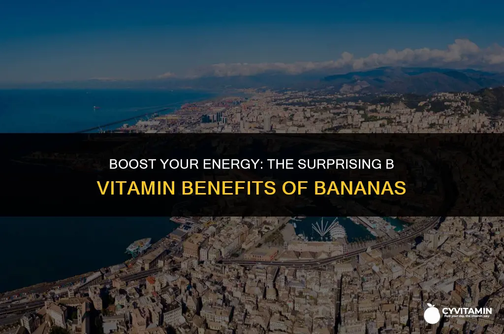 do bananas have b vitamins
