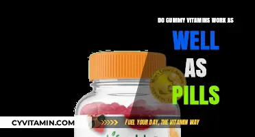 Gummy Vitamins vs. Pills: Unraveling the Truth Behind Their Effectiveness