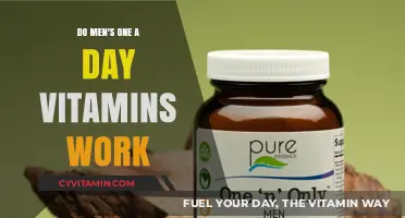 Unlocking the Truth: Do Men's One-a-Day Vitamins Really Deliver?