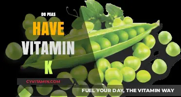 Unlocking the Nutritional Secrets: Do Peas Contain Vitamin K?