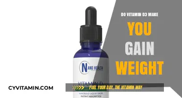 Does Vitamin D3 Make You Gain Weight? Unveiling the Truth