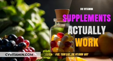 Unveiling the Truth: Do Vitamin Supplements Really Deliver?