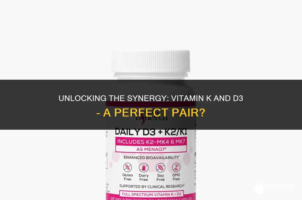 do you need vitamin k with d3