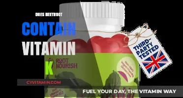 Unlocking the Nutritional Secrets: Beetroot's Vitamin K Content Explored