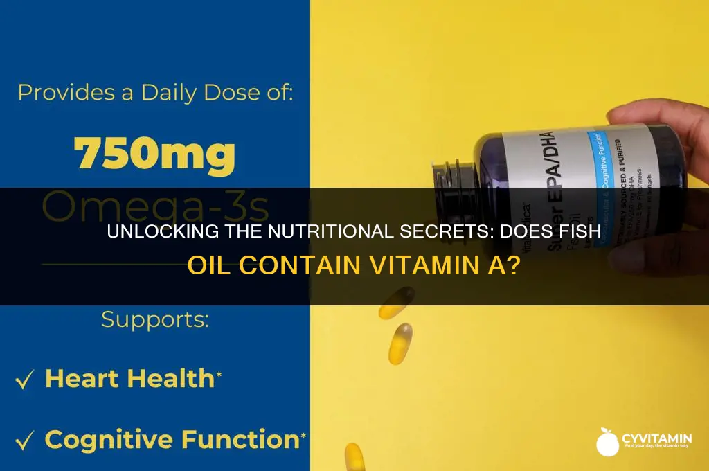 does fish oil contain vitamin a