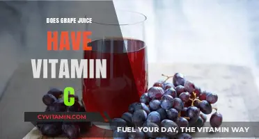 Boost Your Immunity: The Surprising Vitamin C Content in Grape Juice