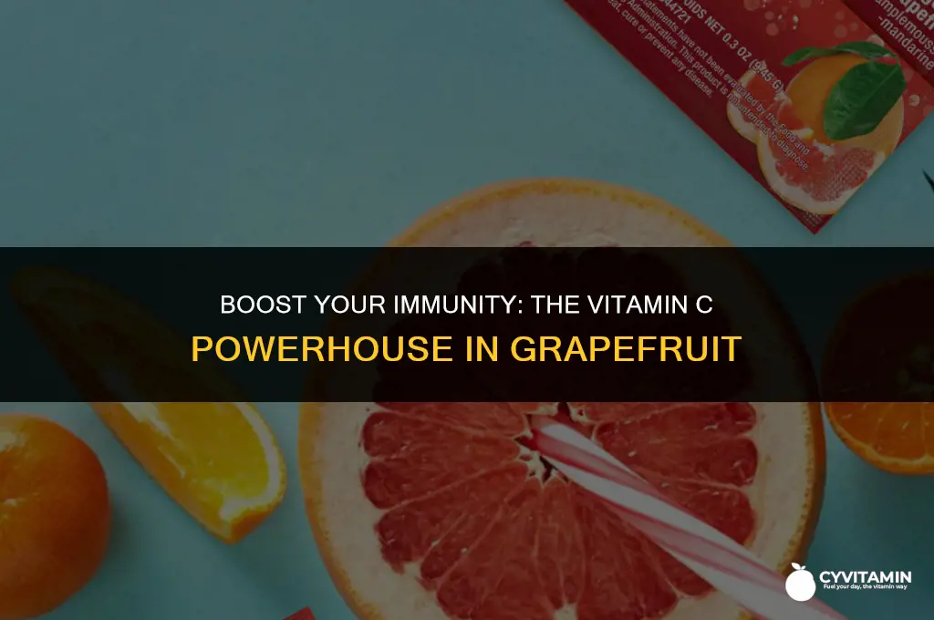 does grapefruit contain vitamin c