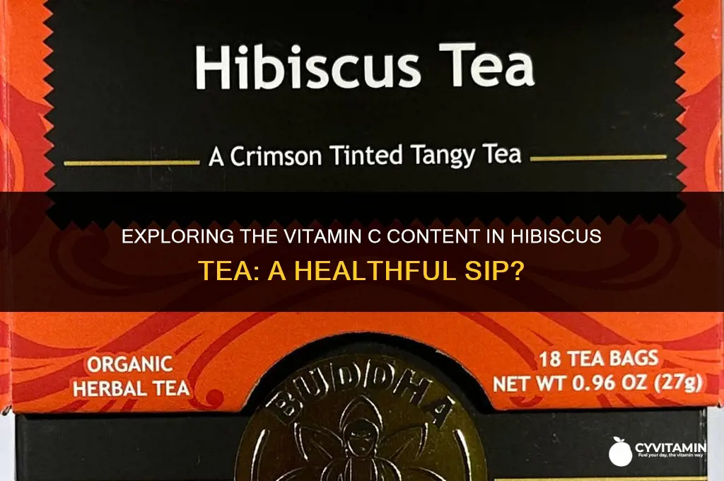 does hibiscus tea have vitamin c