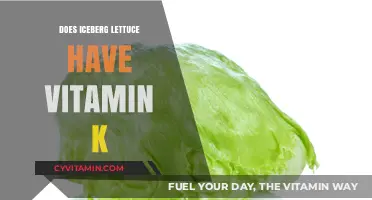 Unlocking the Nutritional Secrets: Does Iceberg Lettuce Contain Vitamin K?