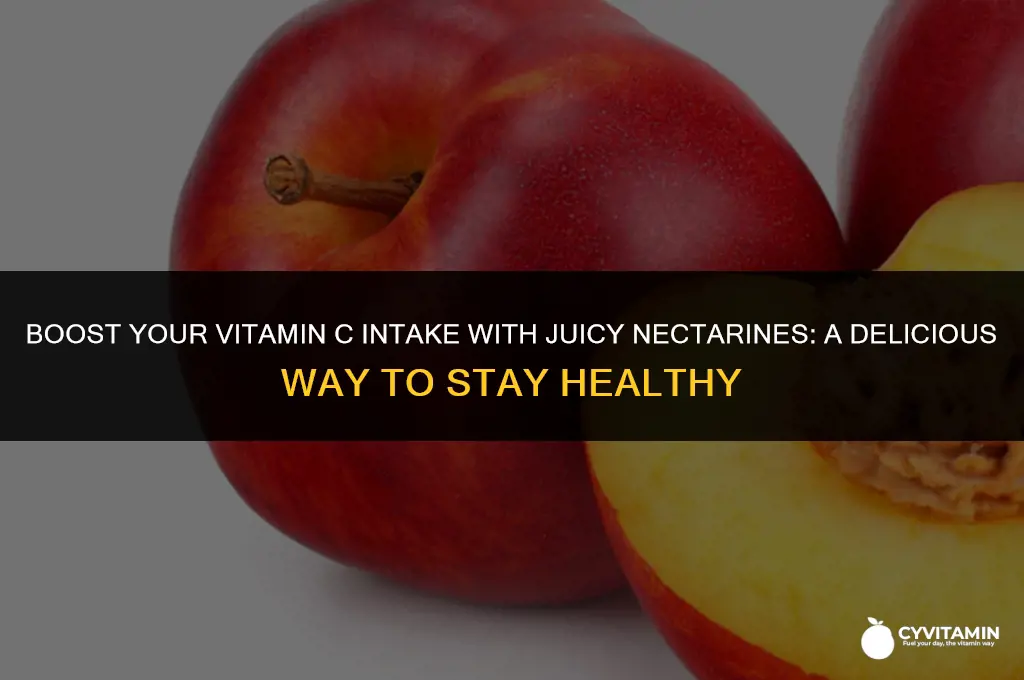 does nectarine have vitamin c