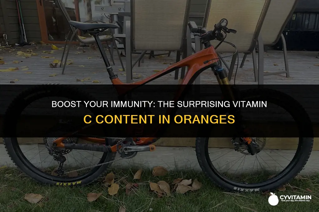 does orange contain vitamin c
