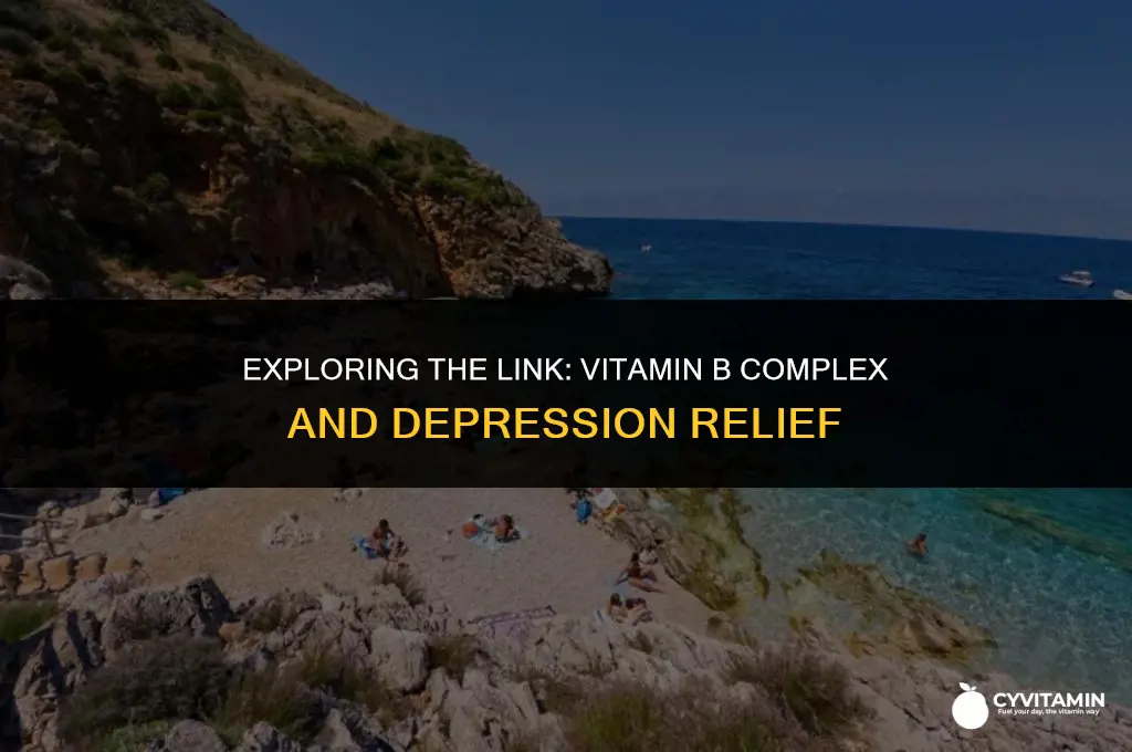 does vitamin b complex help with depression